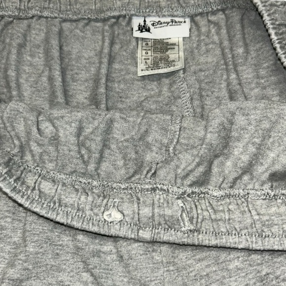 Disney Parks Gym Mickey Mouse Shorts Adult Medium Gray Disney World 100% Cotton - Picture 9 of 10